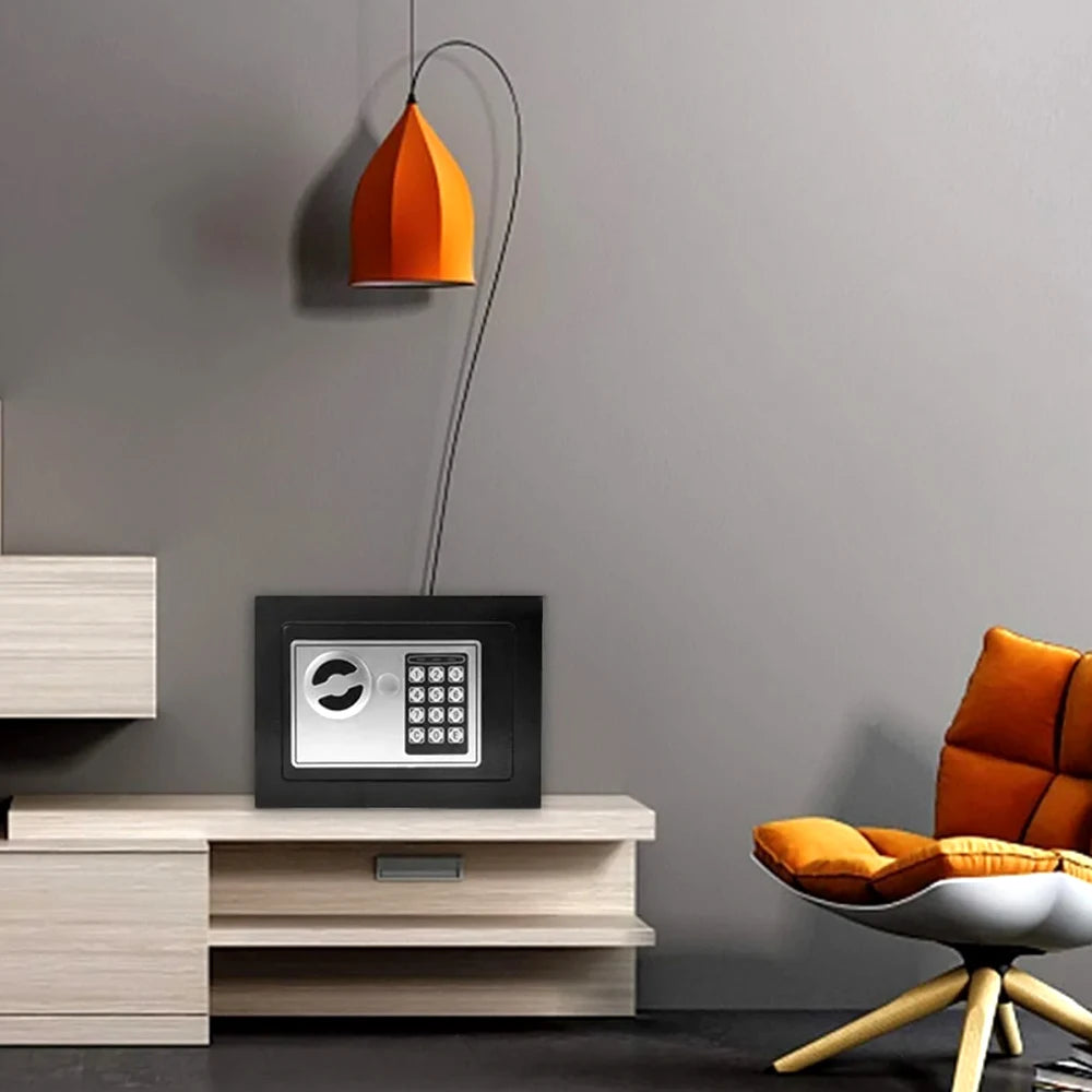 Ηλεκτρονικό Χρηματοκιβώτιο με Ψηφιακό Κωδικό - Ατσάλινο Κουτί Ασφαλείας για Σπίτι & Γραφείο