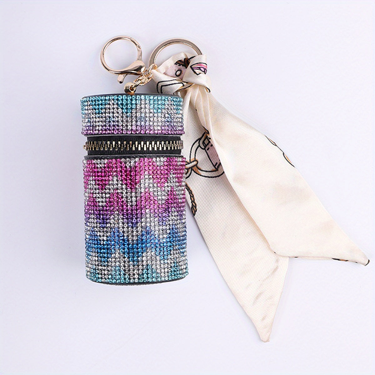 Σετ Αυτοάμυνας 13 Τεμαχίων με Στρας - Στυλάτο Μπρελόκ Καρπού με Θήκη Αποθήκευσης