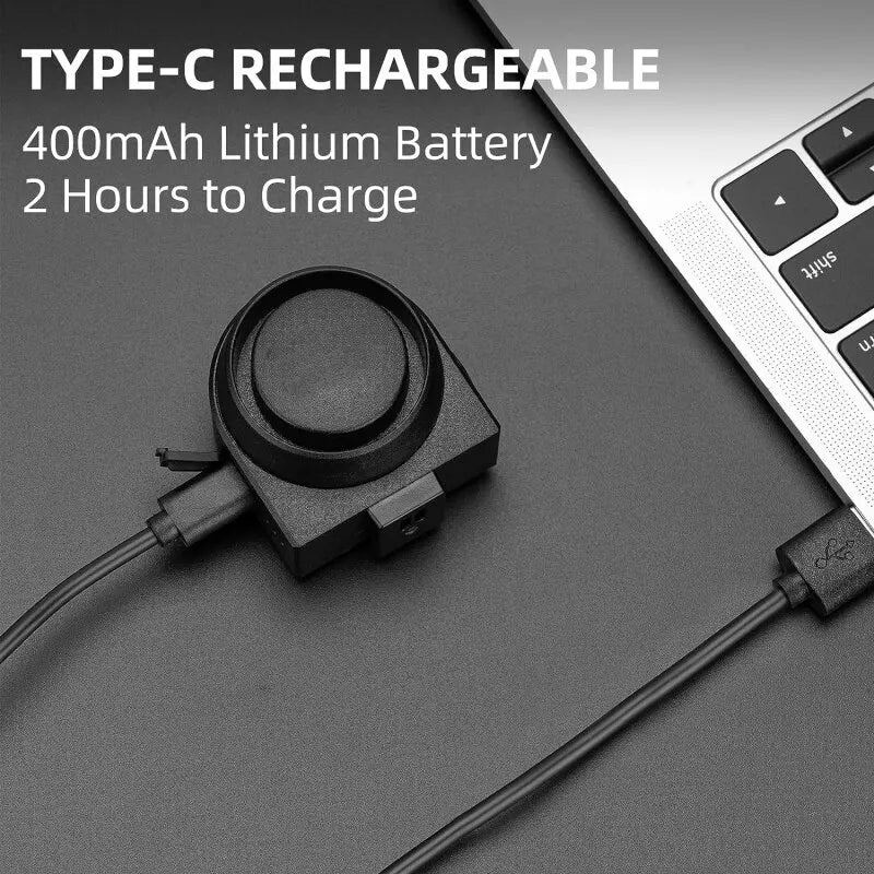 Αντικλεπτικός Συναγερμός Ποδηλάτου/Μοτοσικλέτας - Rechargeable Bike Alarm με Αισθητήρα Κίνησης