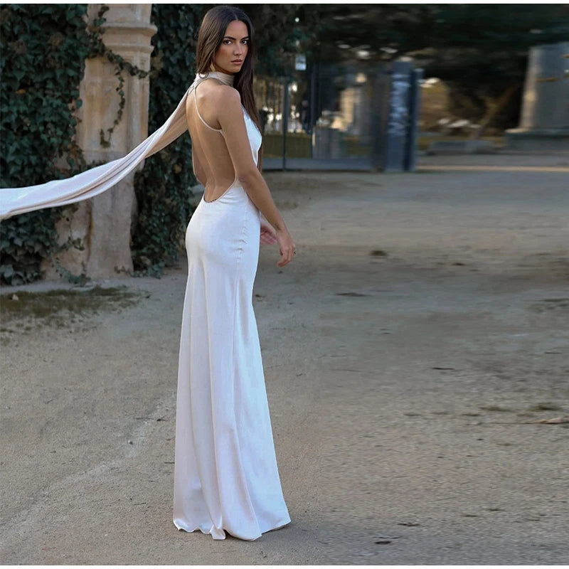 Σατέν Καλοκαιρινό Φόρεμα