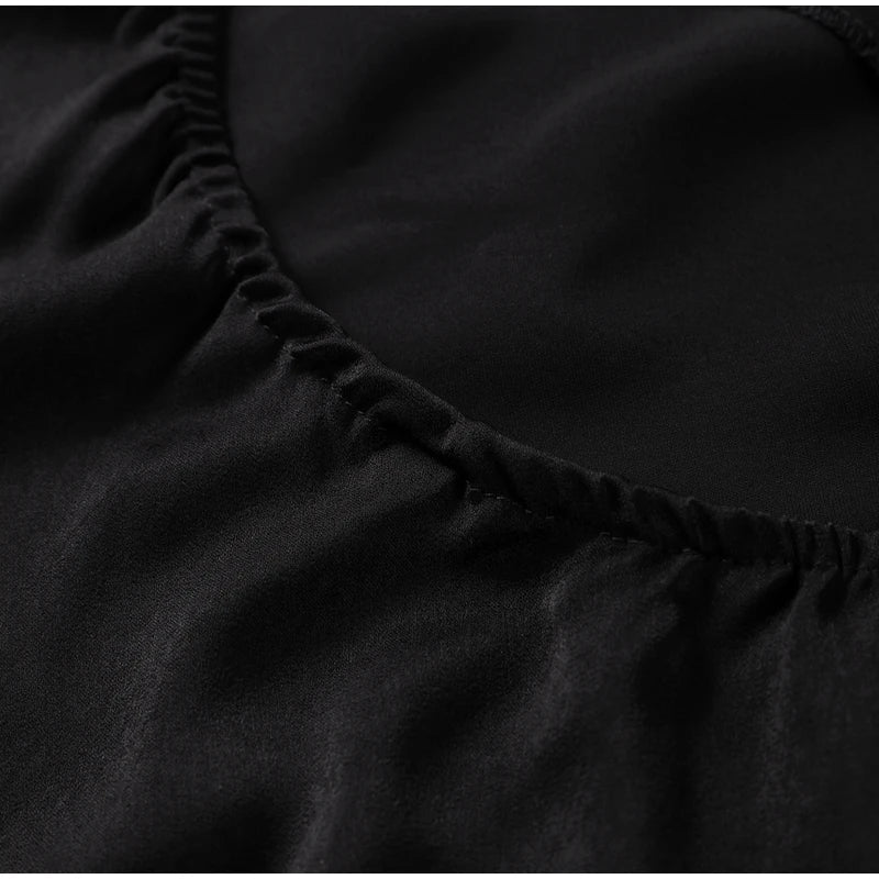 Σατέν Καλοκαιρινό Φόρεμα