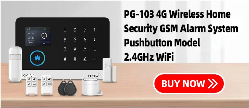 Σύστημα Συναγερμού GSM WiFi TUYA - Ασύρματο Smart Home 433MHz για Προστασία Σπιτιού
