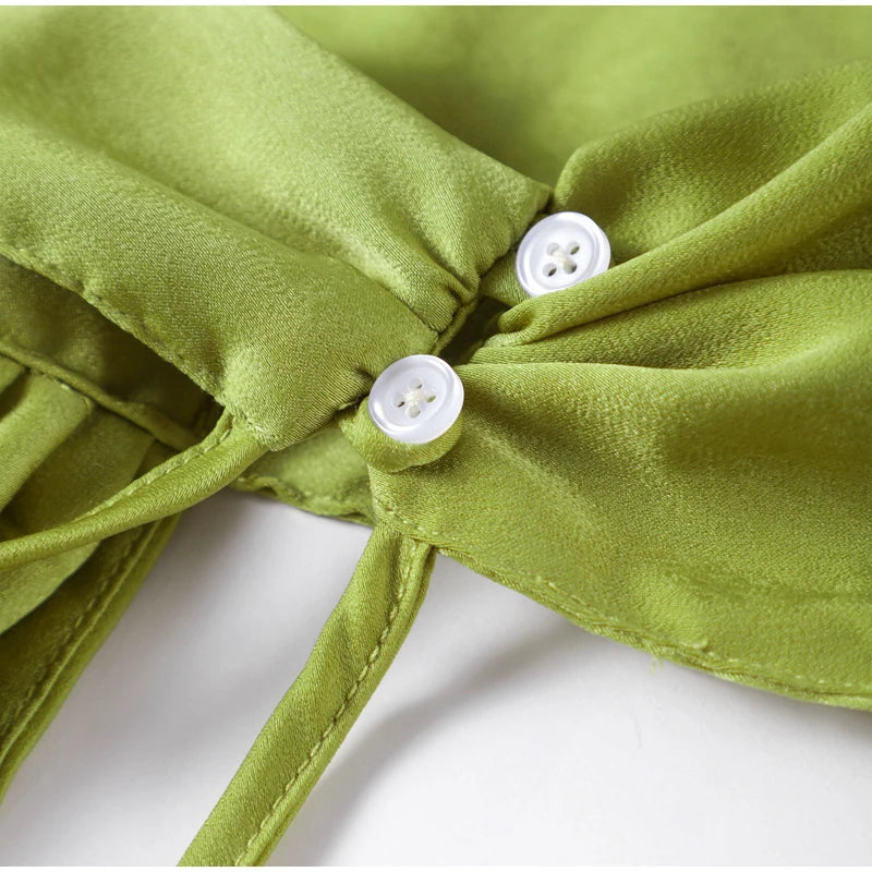 Σατέν Καλοκαιρινό Φόρεμα