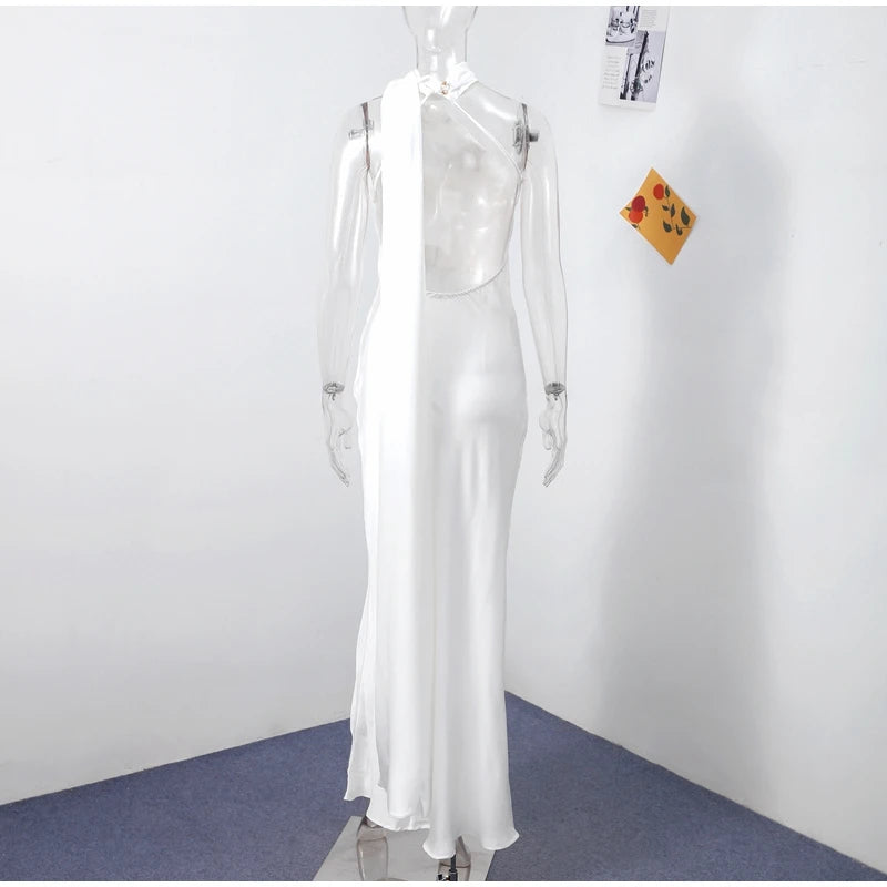 Σατέν Καλοκαιρινό Φόρεμα