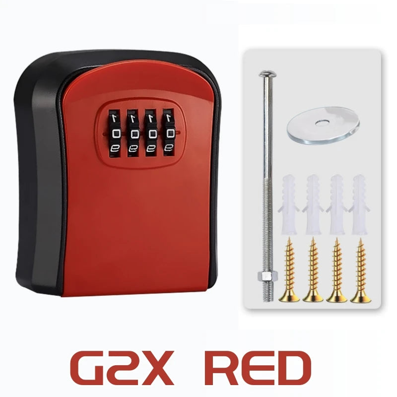 Κουτί Ασφαλείας Κλειδιών με Κωδικό 4 Ψηφίων - Wall Mounted Key Lock Box