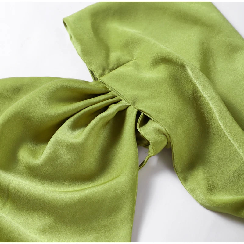 Σατέν Καλοκαιρινό Φόρεμα