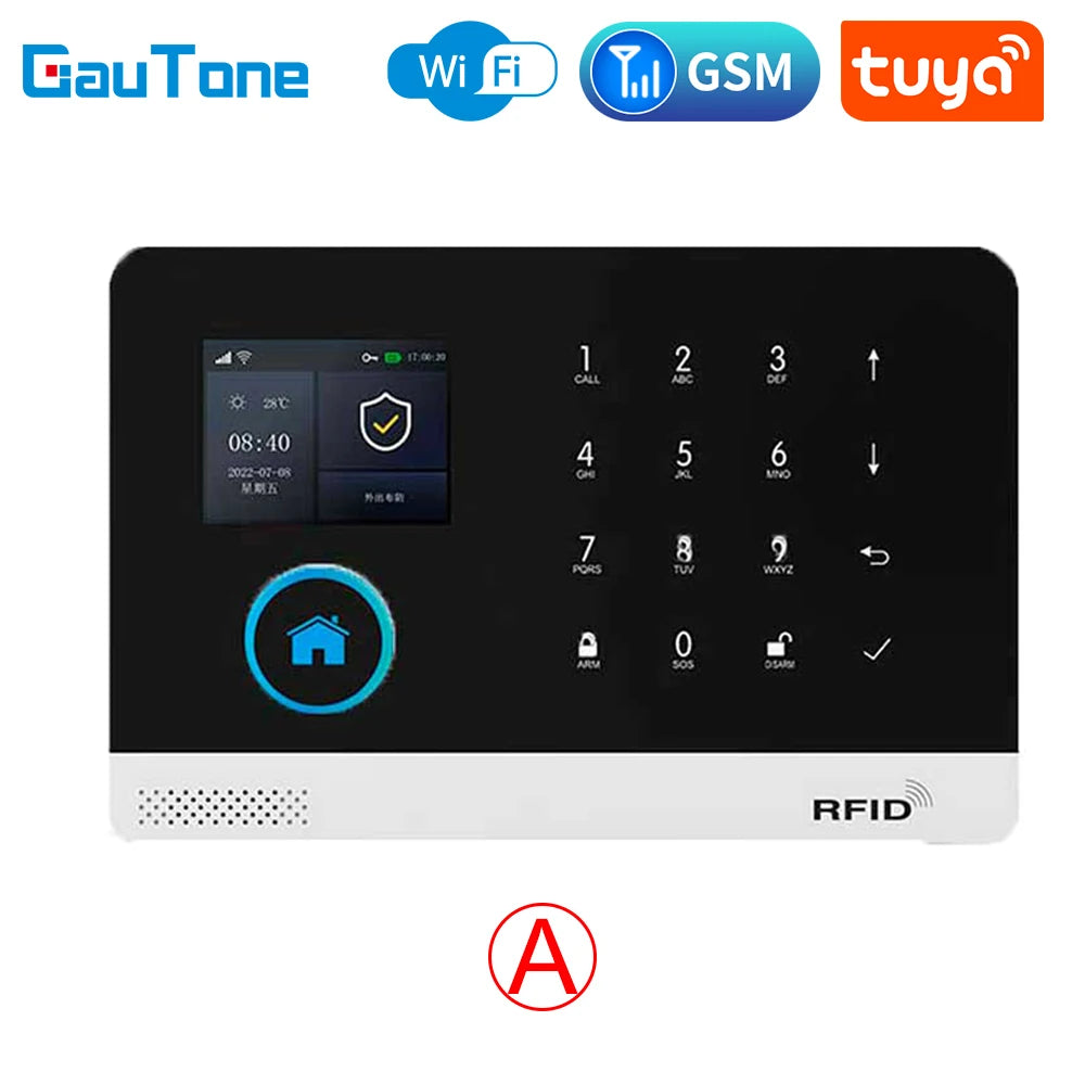 Σύστημα Συναγερμού GSM WiFi TUYA - Ασύρματο Smart Home 433MHz για Προστασία Σπιτιού