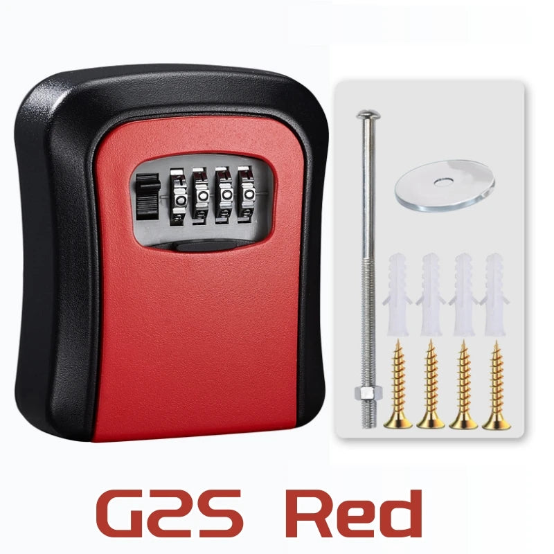 Κουτί Ασφαλείας Κλειδιών με Κωδικό 4 Ψηφίων - Wall Mounted Key Lock Box