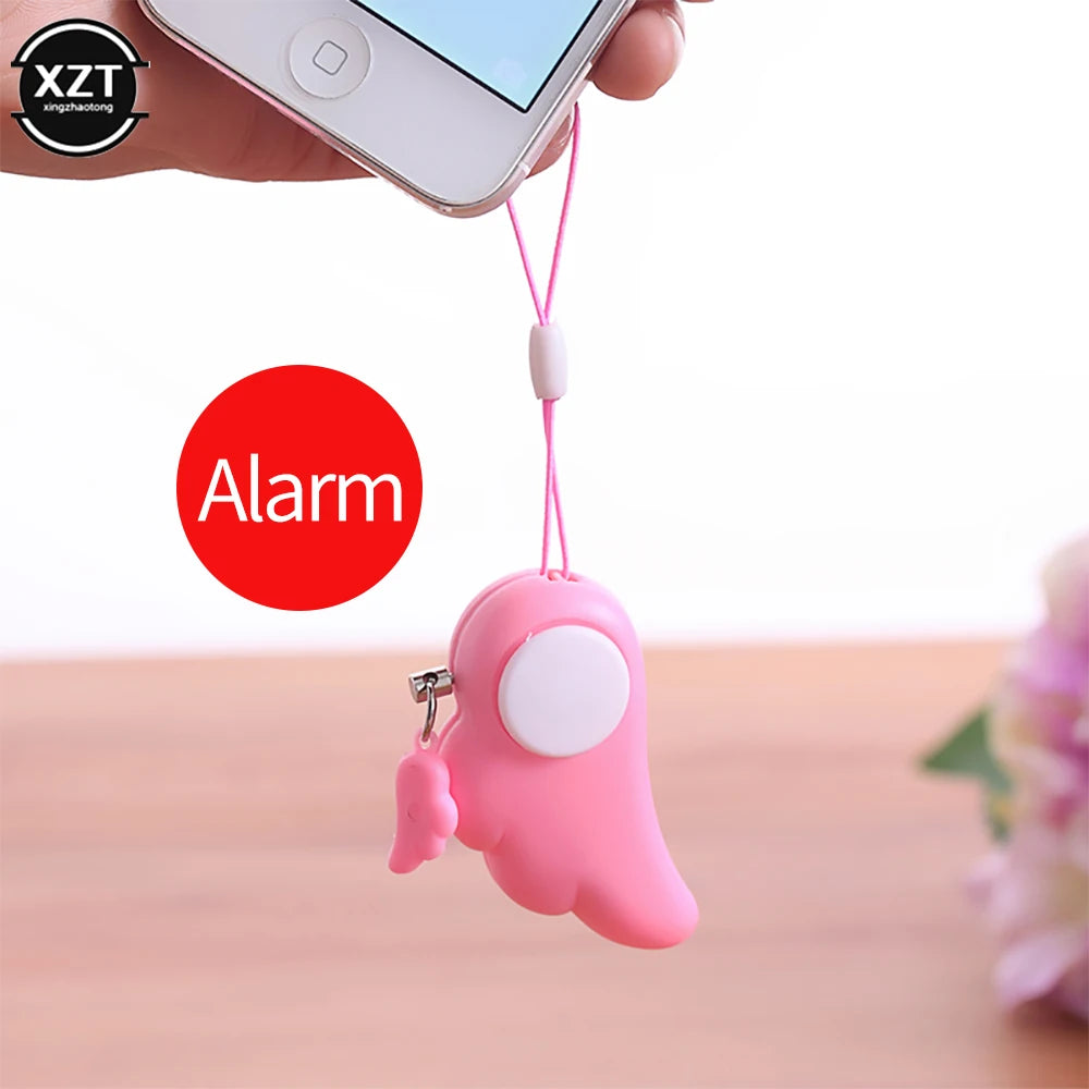 Συναγερμός Ασφαλείας 90dB με Φως - Personal Safety Alarm Keychain για Γυναίκες