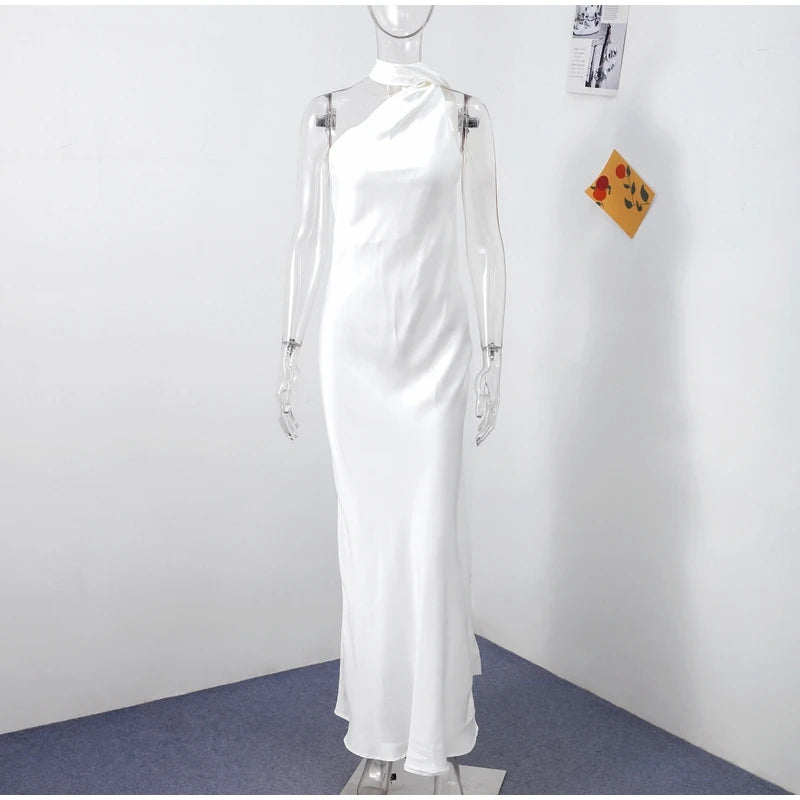 Σατέν Καλοκαιρινό Φόρεμα